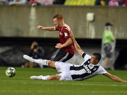 Sedangkan Juventus akan melawan tim Portugal, Benfica, pada Minggu (29/7) dinihari WIB di New Jersey. (Foto: James Lang-USA TODAY Sports)