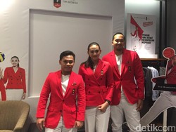Kostum Defile Kontingen Indonesia di Asian Games Diluncurkan