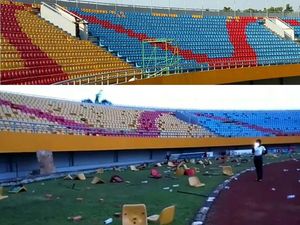 Before-After Stadion Jakabaring Setelah Dirapikan