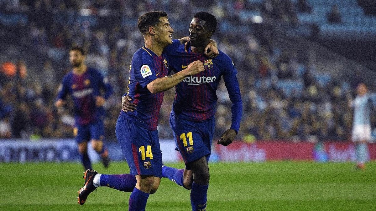 Pemain Barcelona, Philippe Coutinho. (Foto: Octavio Passos/Getty Images)