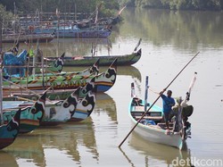 Gelombang Tinggi di Laut Jawa, Nelayan di Sidoarjo Nekat Melaut