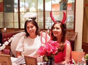 Tasya Kamila Jadi Setan Merah dalam Bridal Shower Tasya Kamila Jadi Setan Merah dalam Bridal Shower