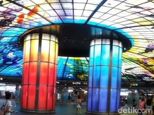 Wah, Mewahnya Stasiun MRT Formosa di Taiwan