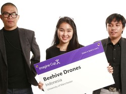 Anak Indonesia Pamer Drone Pertanian di Kancah Internasional