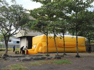 PMK Kota Surabaya Punya Kasur Raksasa, Buat Apa? PMK Kota Surabaya Punya Kasur Raksasa, Buat Apa?