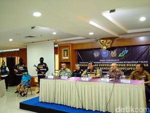 Dalam 6 Bulan, Bea Cukai Gagalkan Penyelundupan 3,7 Ton Narkoba