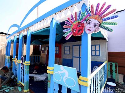 Intip Persiapan Lebaran Betawi 2018 di Setu Babakan
