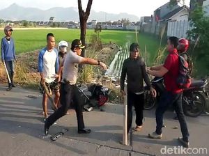 Polisi Redam Bentrok Ojol vs Opang di Bandung