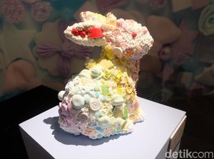 Menggemaskan! Intip Seni Krim Palsu di Museum Cake