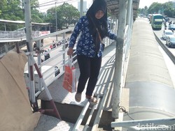 TransJ Keluhkan JPO Daan Mogot Makin Rusak, Minta Segera Diperbaiki