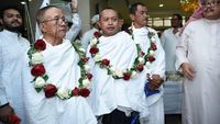Potret Rombongan Jemaah Haji Pertama yang Tiba di Mekah