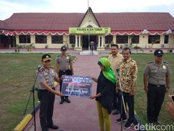 Ungkap Kasus Pembunuhan Gajah, BKSDA Serahkan Rp 40 Juta ke Polres