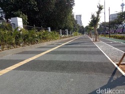 Kawasan GBK Steril dari Pedagang Kaki Lima