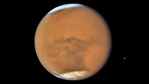 Fakta Menarik Kemunculan Mars di Gerhana Bulan Terlama