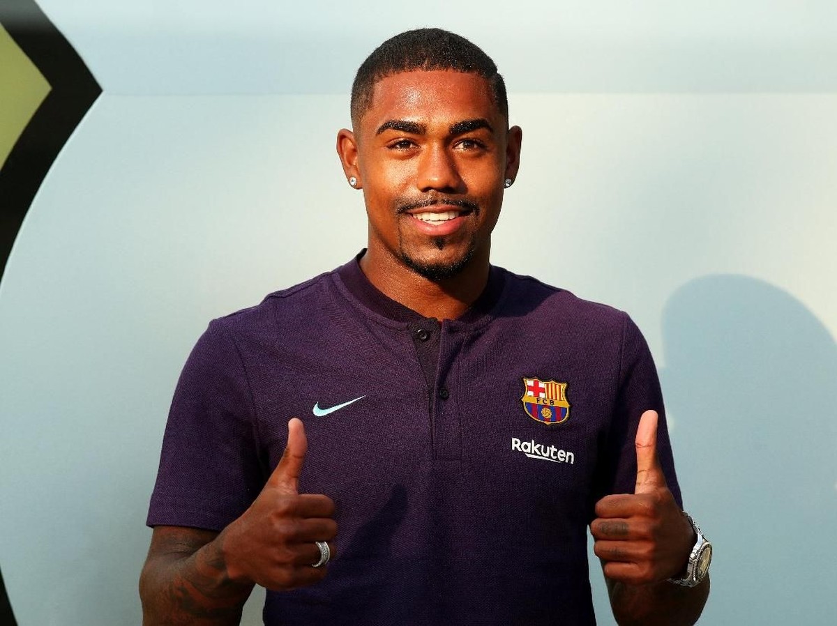 Malcom inginnya pindah ke Barcelona bukan AS Roma (Albert Gea/REUTERS)