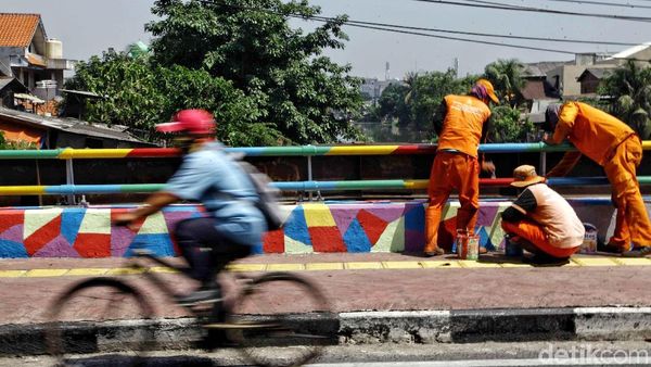 Jembatan Buntung Dipercantik Jelang Asian Games 2018