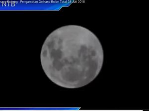 Gerhana Bulan Terlama di Abad Ini Masuk Fase Total Gerhana Bulan Terlama di Abad Ini Masuk Fase Total