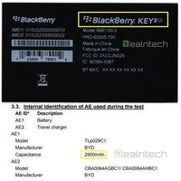 BlackBerry Key2 Lite Edition.