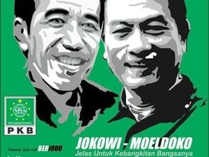 Beredar Poster Duet Jokowi-Moeldoko di Pilpres, PKB: Itu Palsu Beredar Poster Duet Jokowi-Moeldoko di Pilpres, PKB: Itu Palsu