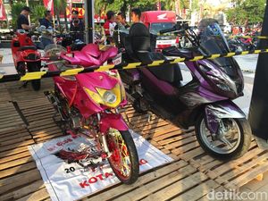 Ajib! 175 Modifikator Motor Unjuk Gigi Pamerkan Tunggangan