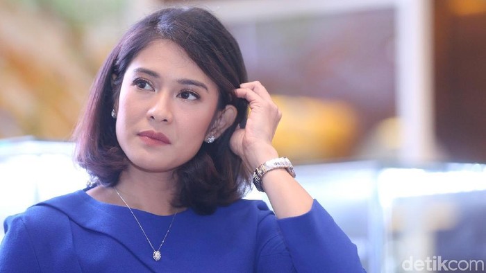 Dian Sastro tidak menyerah untuk anaknya yang didiagnosis autisme. (Foto: Ismail/detikHOT)