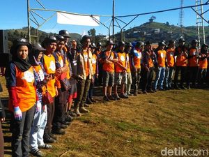 Ratusan Pecinta Alam Ramaikan Jambore Jejak Petualang di Gunung Prau