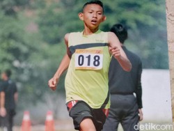 Juara Nasional Lari Siswa NU Ini Terpaksa Berlomba Tanpa Sepatu