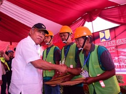 Napi Dapat Pelatihan Jadi Tukang Bangunan Bersertifikat