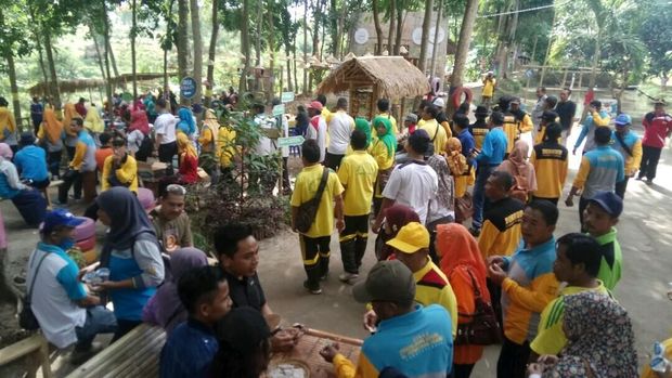Pasar Pancingan Kedua Kedatangan Ribuan Pelanggan