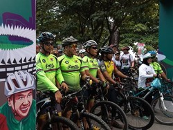 Masyarakat Palu Antusias Ikuti Sepeda Nusantara 2018