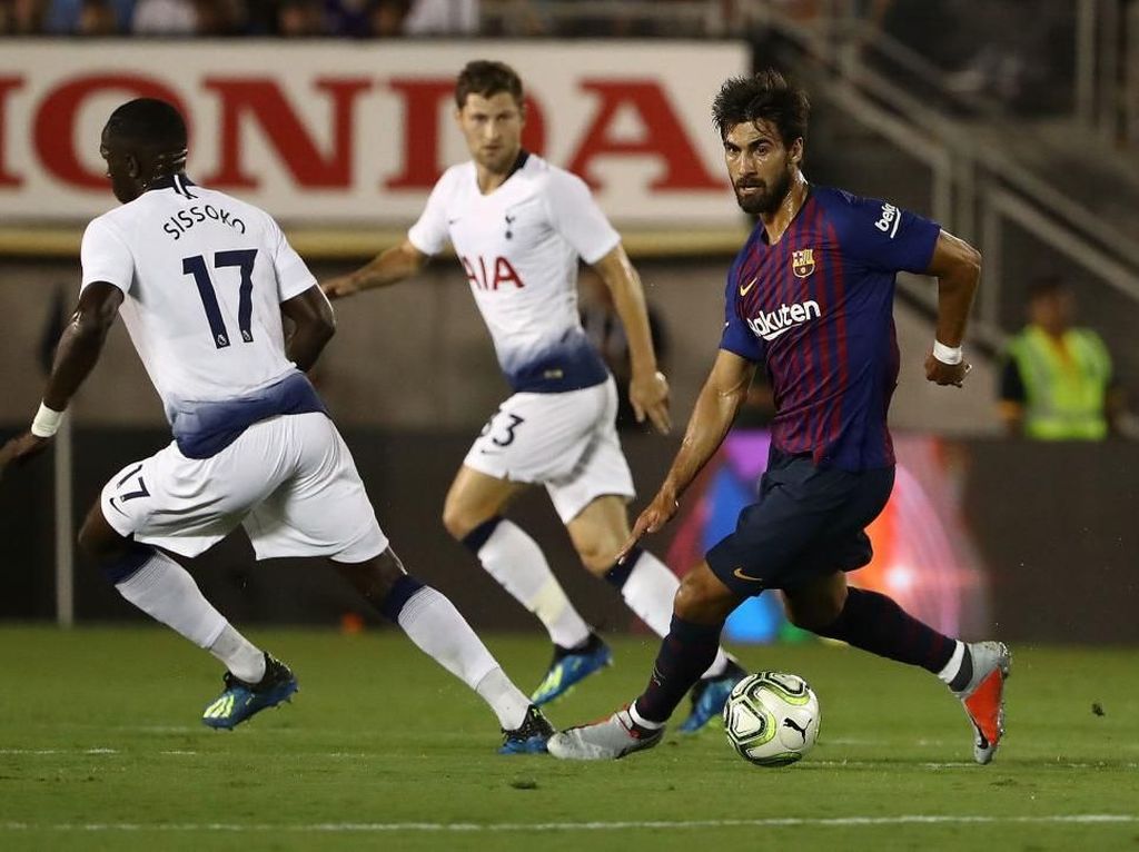 Hasil ICC 2018: Barcelona Atasi Tottenham Lewat Adu Penalti