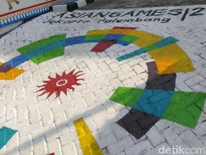 Ini Mural-mural Asian Games 2018 yang Tersebar di Sudut Ibu Kota