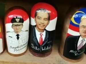 Ada Boneka Jokowi dan Ahok di Rusia