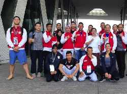 Menko PMK Tinjau Try Out Cabang Olahraga Jiu jitsu di Tokyo