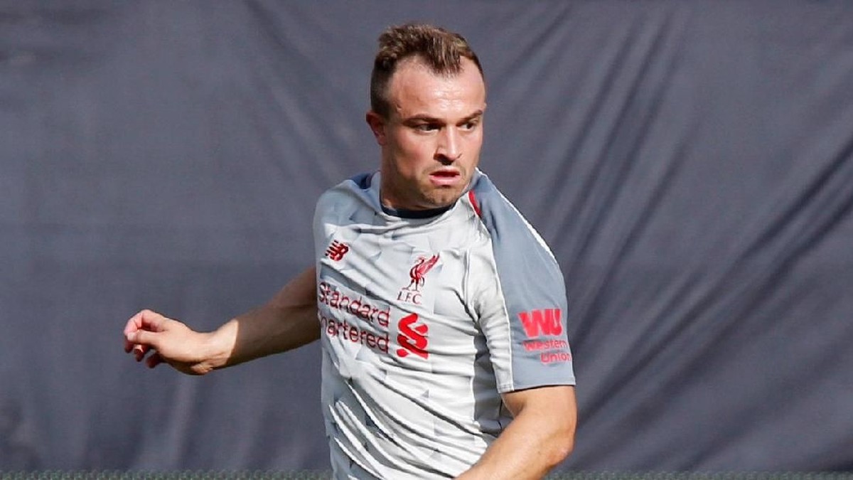 Xherdan Shaqiri menjalani debutnya dengan Liverpool. (Foto: Rebecca Cook/Reuters)