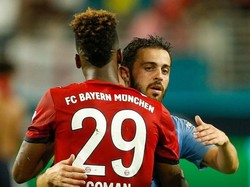 Kemenangan City ditentukan oleh gol Bernardo Silva di menit ke-70. Ia mencetak 2 dari total 5 gol dalam laga Bayern vs City. (Foto: Michael Reaves/Getty Images)