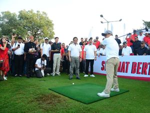 Keseruan Telkom Charity Golf Tournament 2018