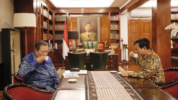 SBY dan Prabowo Kembali Berbincang Empat Mata