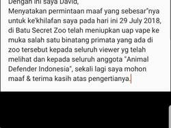 Sudah Minta Maaf, Langkah Hukum ke Pria yang Asapi Monyet Batal