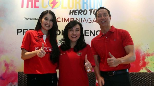 CIMB Niaga Kembali Gelar The Colour Run di GBK Senayan