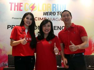 CIMB Niaga Kembali Gelar The Colour Run di GBK Senayan