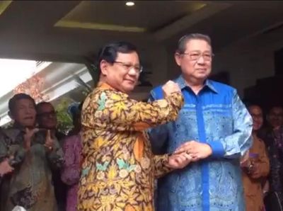 Deal! Salam Komando Prabowo-SBY Usai Sepakat Koalisi