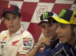 Bicarakan Dinding Lorenzo-Rossi, Marquez: Aku Sih Tidak Akan Begitu