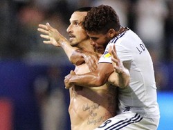 Zlatan Ibrahimovic bersama LA Galaxy (Katharine Lotze/Getty Images.)