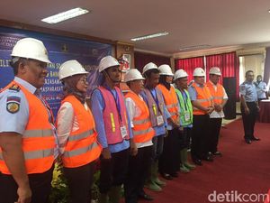 100 Napi LP Cipinang Dilatih Jadi Tenaga Bangunan
