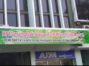 RSUD Wates Akui Pasang Spanduk BPJS Nunggak Klaim, Ini Alasannya