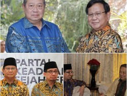Pertemuan Maraton SBY-Prabowo dan PKS