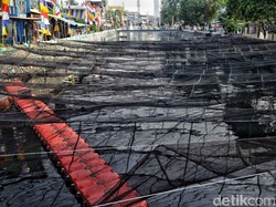 Asian Games Selesai, Waring akan Tetap Dipasang di Kali Item
