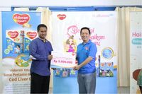 Vidoran Ajak Bunda & Si Kecil Berbagi Kebaikan Susu Bareng Anak Yatim