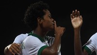 Empat gol dari dua laga membuat Bagus Kahfi mulai diperbincangkan di turnamen Piala AFF U-16 2018. (Foto: Zabur Karuru/Antara Foto)